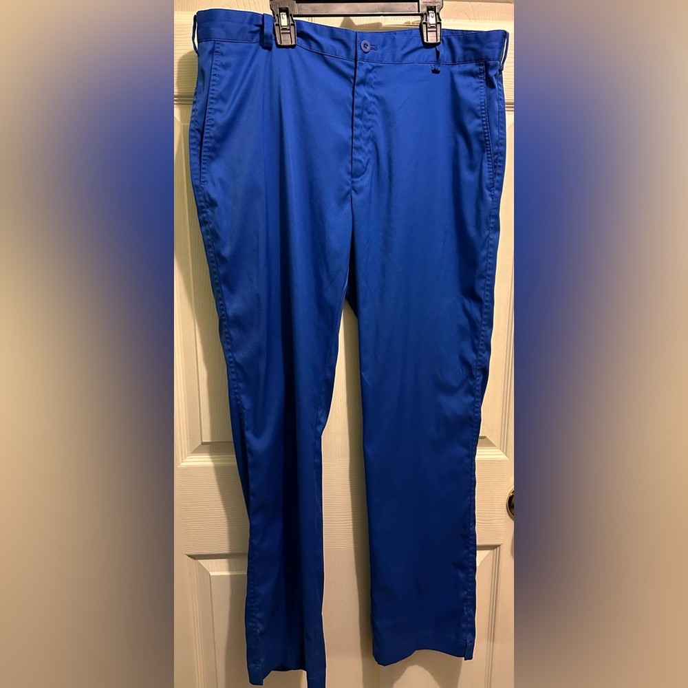 Nike Men's Vibrant Blue Chinos, Golf Pants, 36x32